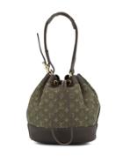 Louis Vuitton Pre-owned Noelie Drawstring Shoulder Bag - Green