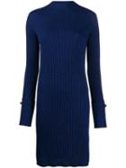 Mrz Pierced Midi Dress - Blue