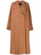 Sport Max Code Oversized Coat - Brown