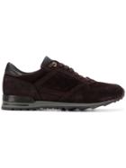 Canali Low Top Trainers - Red