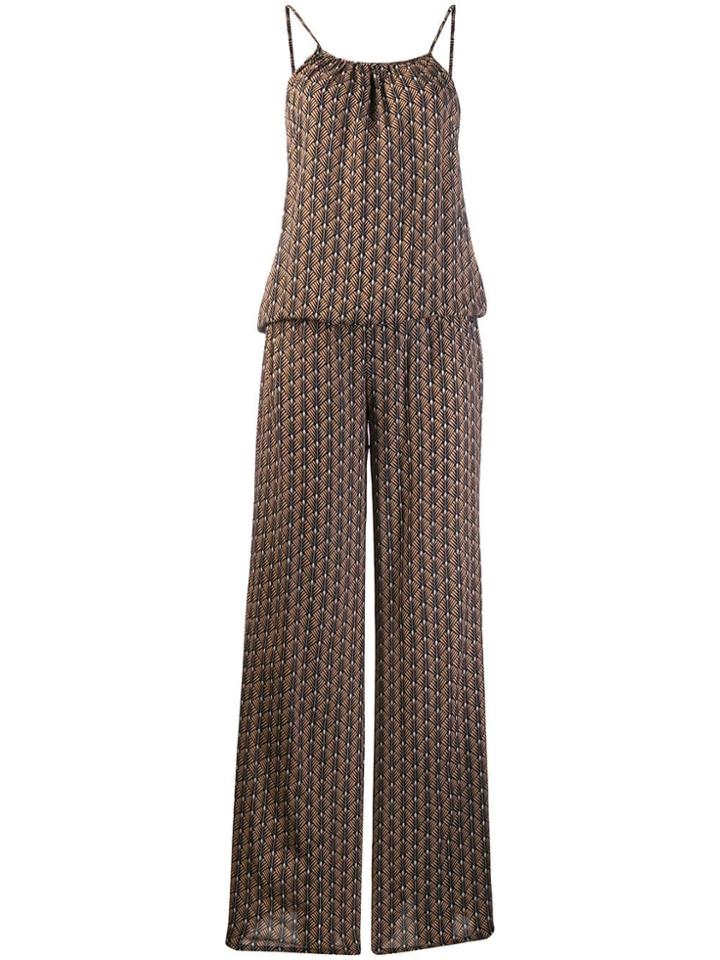 Fisico Printed Jumpsuit - Neutrals