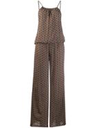 Fisico Printed Jumpsuit - Neutrals