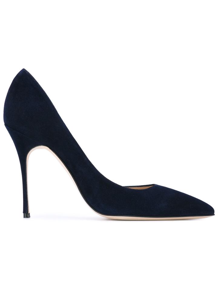 Manolo Blahnik Pilina Pumps - Blue