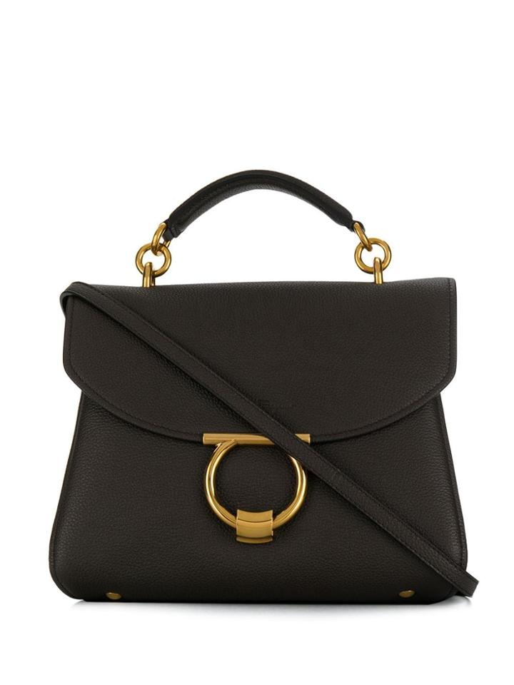 Salvatore Ferragamo Margot Tote Bag - Brown