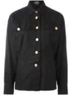 Versace Vintage Classic Shirt, Women's, Size: 40, Black