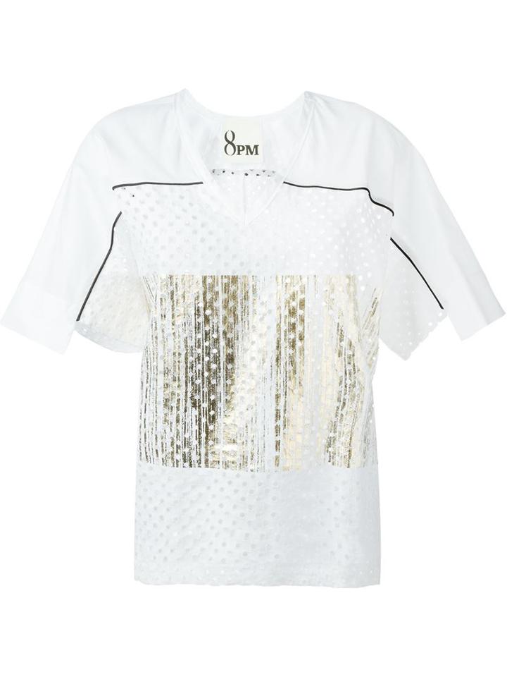 8pm Perforated Sports Top