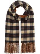 Burberry Colour Block Vintage Check Cashmere Scarf - Brown