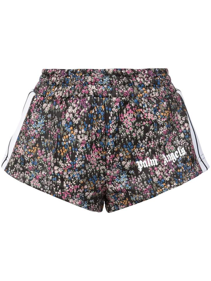 Palm Angels High Waisted Track Shorts - Multicolour