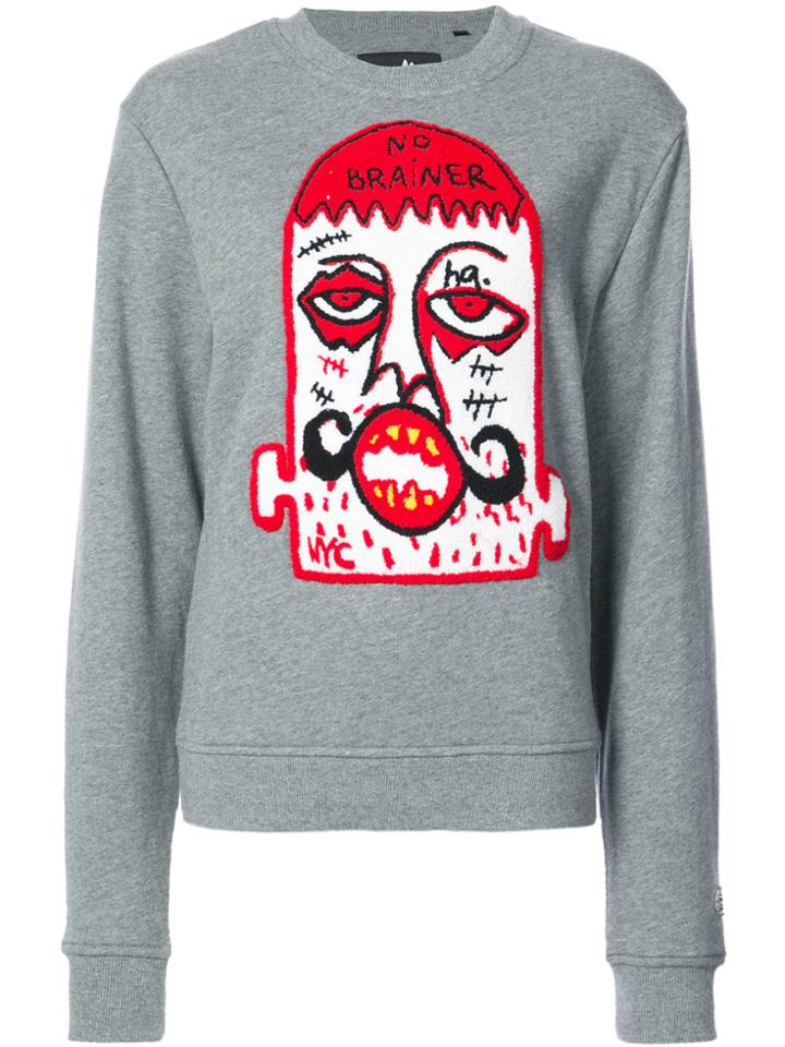 Haculla No Brainer Sweatshirt - Grey