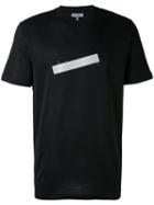 Lanvin - Reflective Panel Logo T-shirt - Men - Cotton - Xl, Black, Cotton