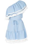 Suboo Playa One Shoulder Mini Dress - Blue