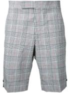 Thom Browne Checked Shorts - Grey