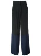 Marni - Wide-leg Trousers - Women - Silk/acetate - 44, Black, Silk/acetate