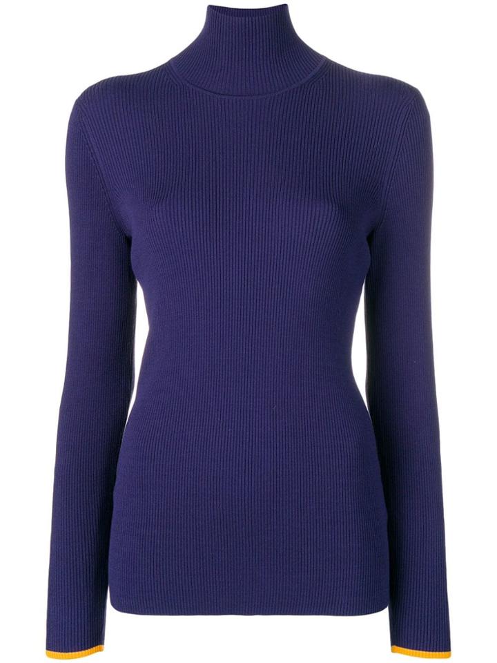 Ck Calvin Klein Turtleneck Sweater - Blue