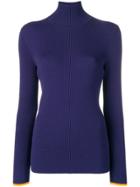 Ck Calvin Klein Turtleneck Sweater - Blue