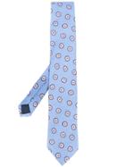 Fashion Clinic Timeless Printed Tie - Blue