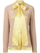 Givenchy Bow Tie Top - Brown