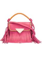 Sara Battaglia Mini 'amber' Crossbody Bag, Women's, Pink/purple