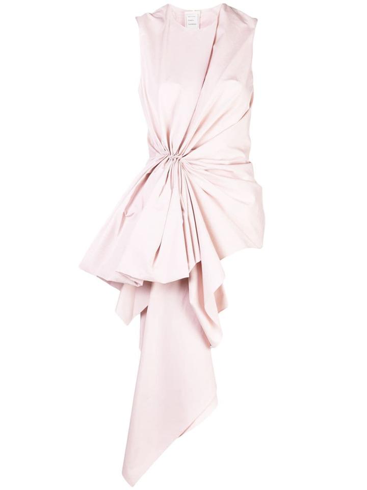 Maison Rabih Kayrouz Ruched Front Top - Pink