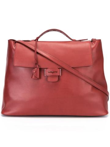 Myriam Schaefer Large Shoulder Bag, Women's, Red