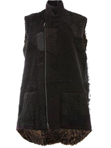 By Walid By Walid 250032mf Black Lamb Fur/cotton