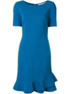 Diane Von Furstenberg 'serafina' Dress, Women's, Size: 10, Blue, Viscose/polyimide/spandex/elastane