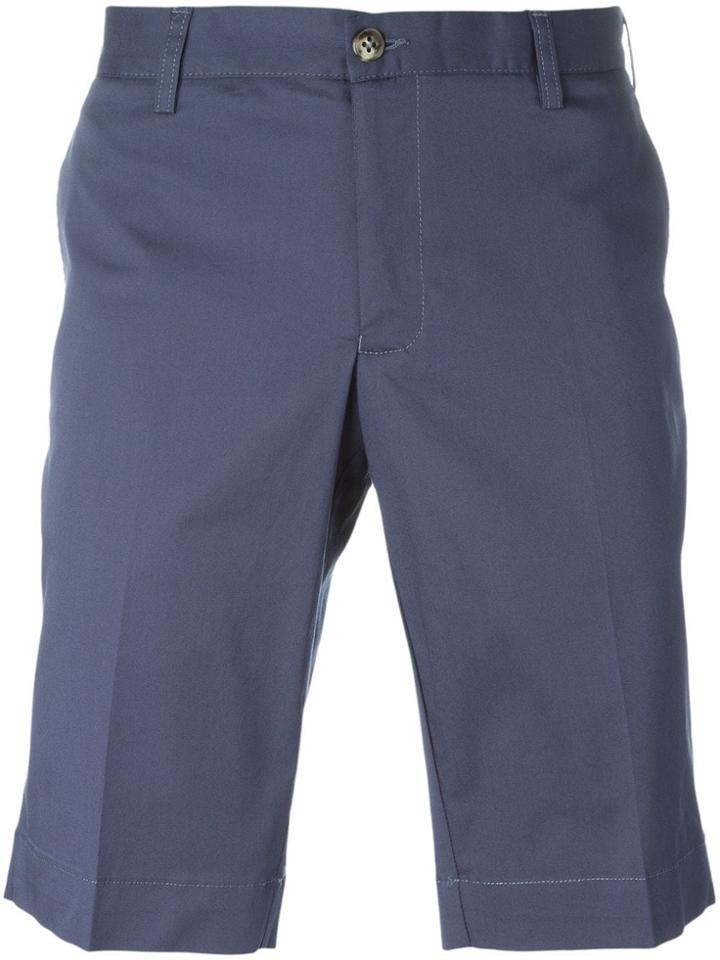 Canali Chino Shorts - Blue