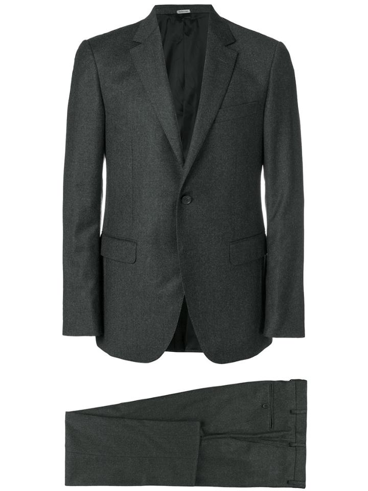 Lanvin Classic Fitted Suit - Grey