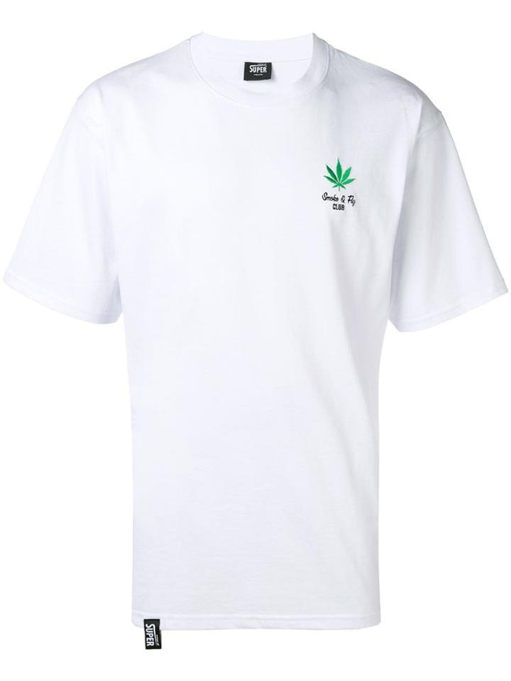 Vision Of Super Embroidered Logo T-shirt - White