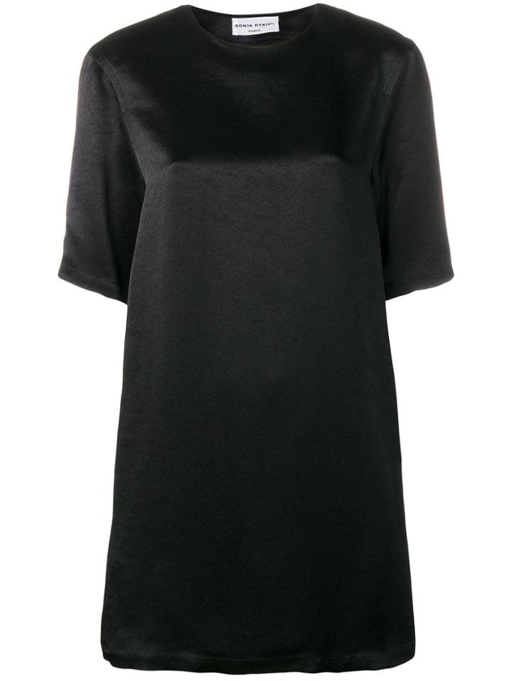 Sonia Rykiel Basic T-shirt Dress - Black