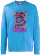 Kenzo Dragon Sweatshirt - Blue