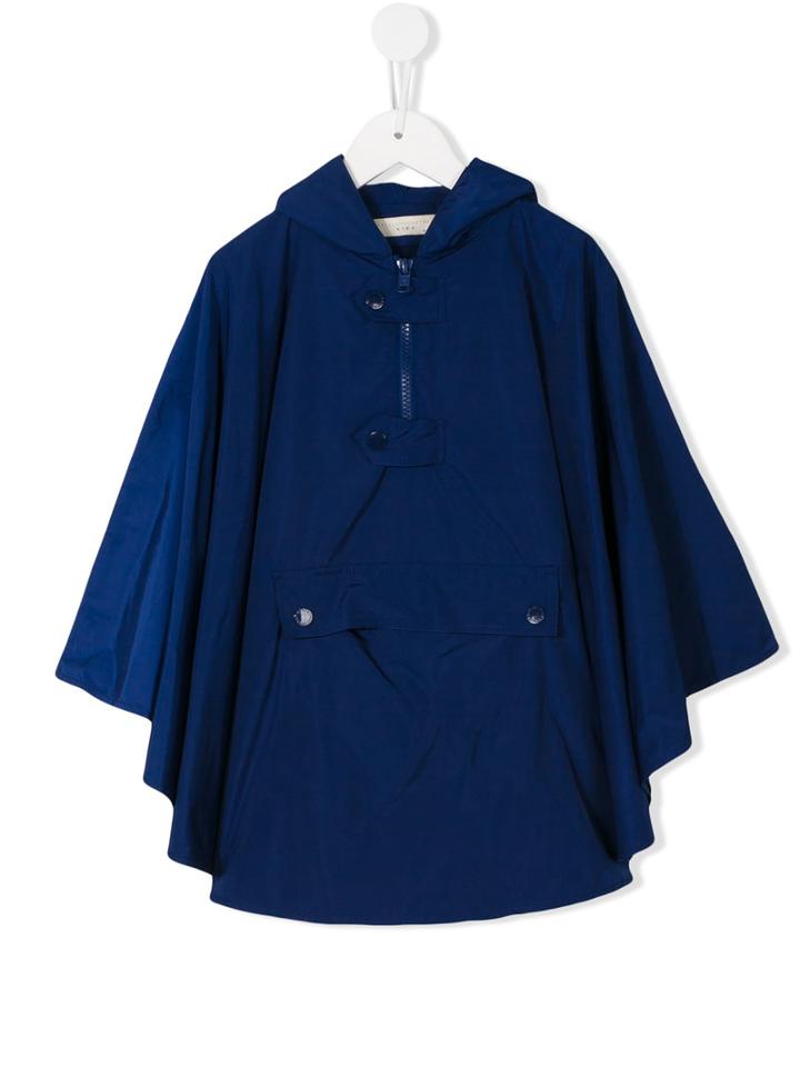 Stella Mccartney Kids Hooded Anorak, Boy's, Size: 10 Yrs, Blue