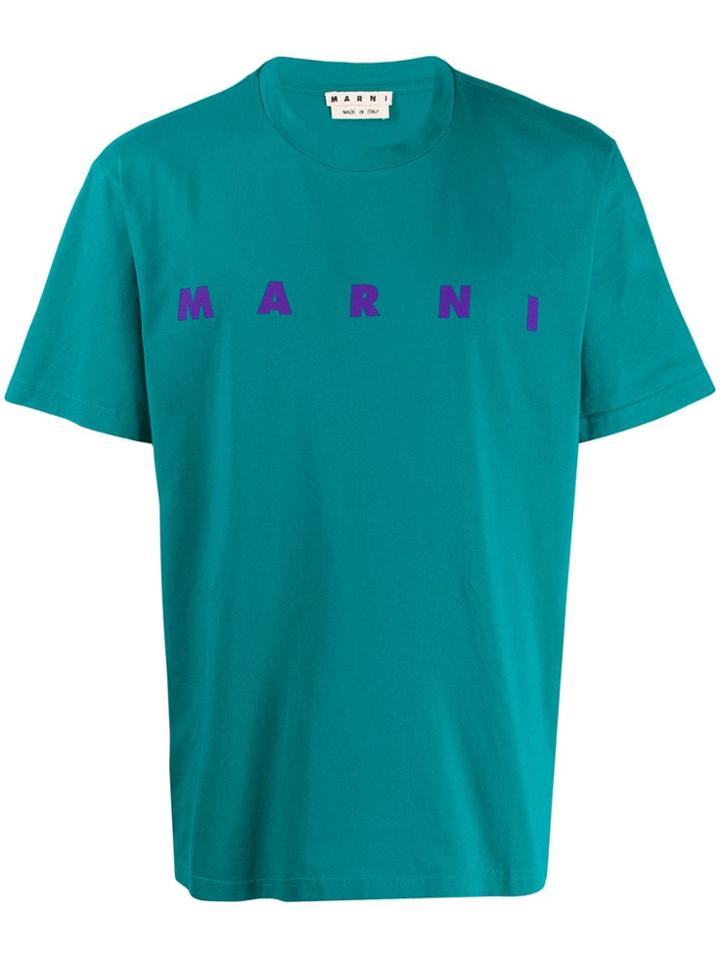 Marni Marni - Man - Tee Logo - Green