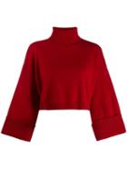 P.a.r.o.s.h. Oversized Sweater - Red