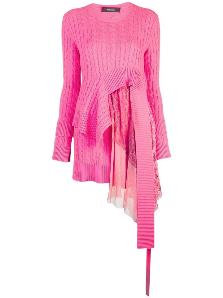 Sies Marjan Trine Cable Knit Sweater - Pink