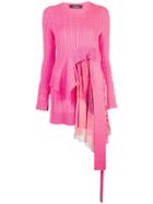 Sies Marjan Trine Cable Knit Sweater - Pink