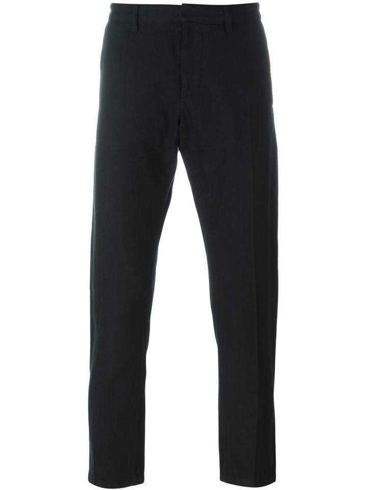 Seamless Chinos, Men's, Size: Xl, Black, Cotton/wool, Ami Alexandre Mattiussi