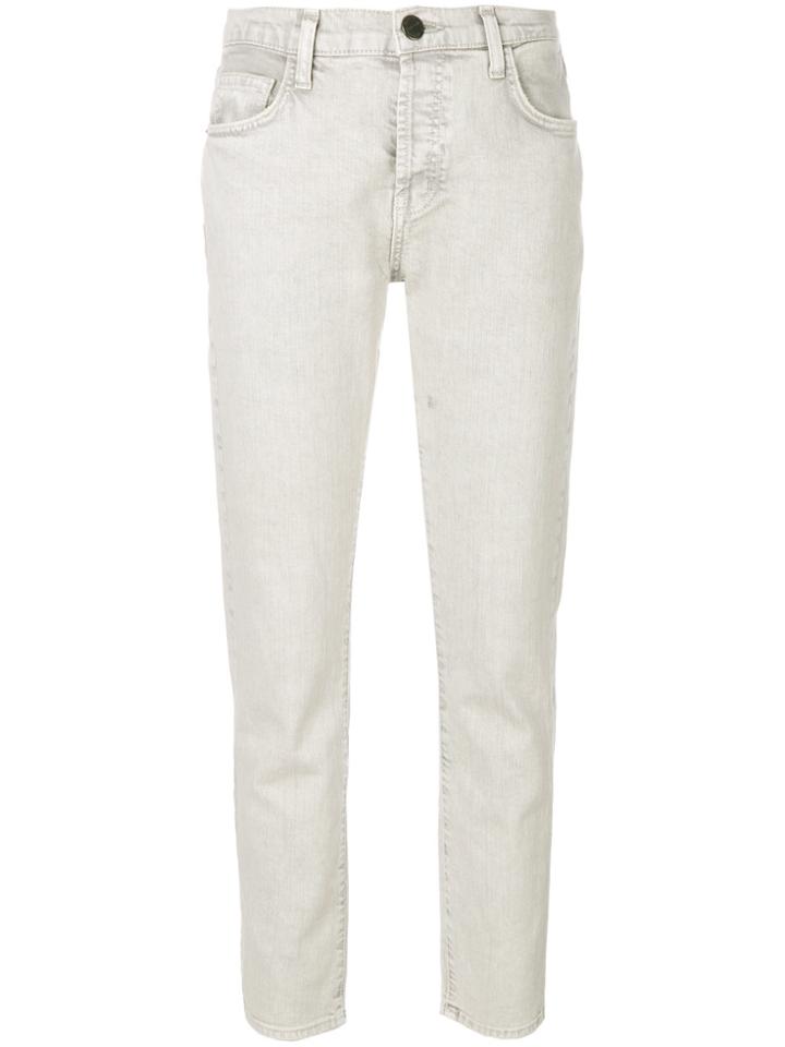 Current/elliott Slim-fit Jeans - Grey