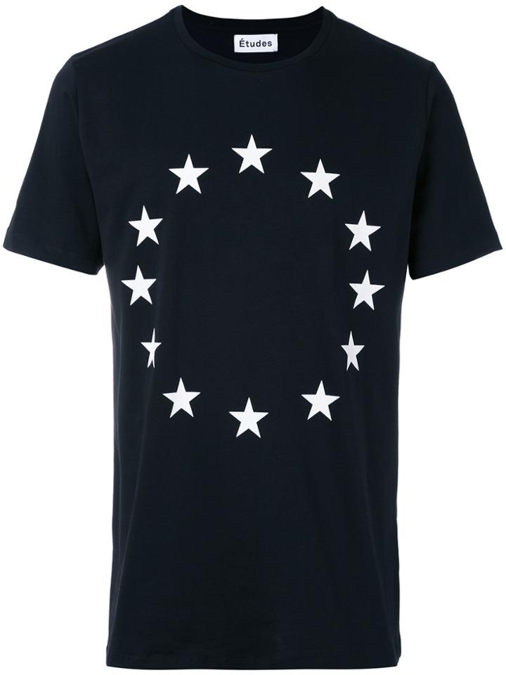 Études Star Printed T-shirt - Black