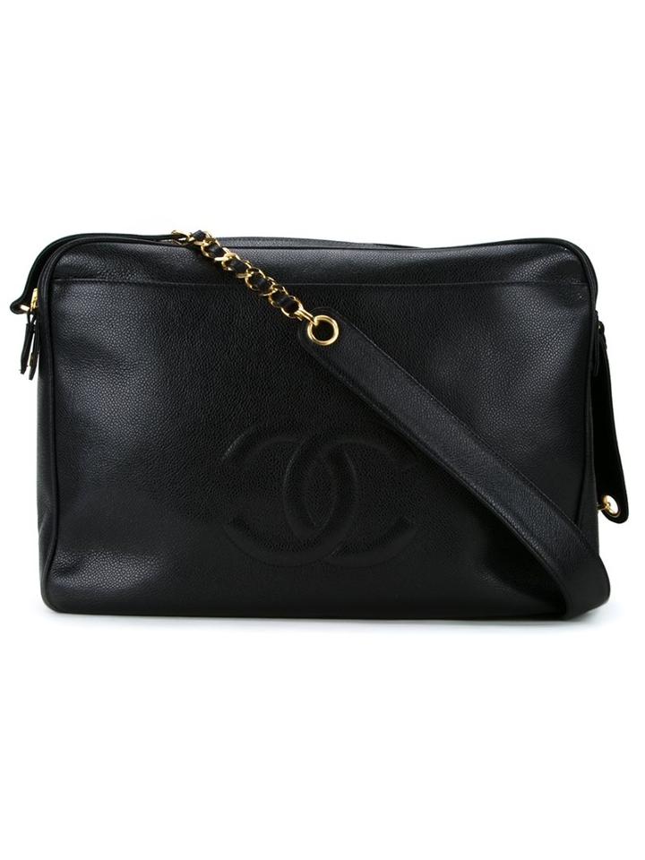 Chanel Vintage Cc Logo Messenger Bag