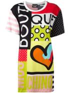 Boutique Moschino Multi-print Oversized T-shirt - Multicolour