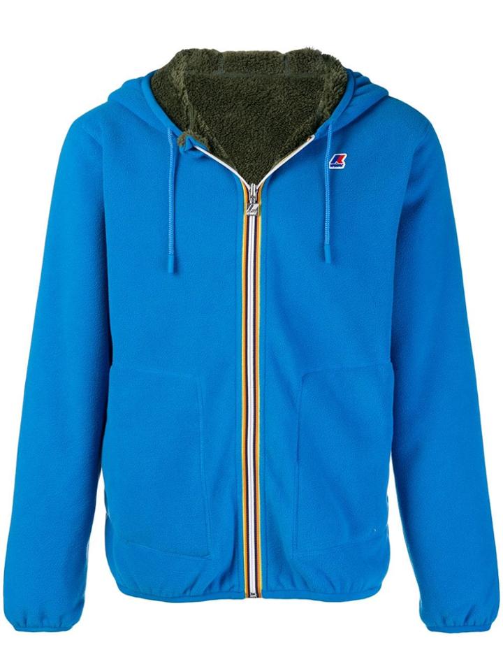 K-way Reversible Hooded Jacket - Blue