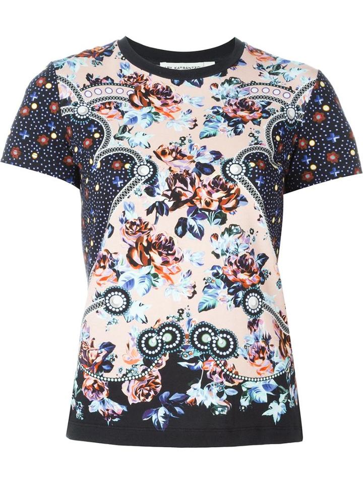 Mary Katrantzou Cosmo T-shirt, Women's, Size: S, Cotton/spandex/elastane