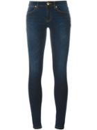 Michael Michael Kors Skinny Fit Jeans, Women's, Size: 2, Blue, Cotton/polyester/spandex/elastane/rayon