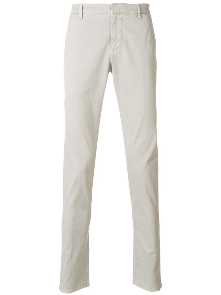 Dondup Roll-up Skinny Trousers - Nude & Neutrals