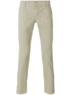 Entre Amis Slim-fit Cropped Trousers - Nude & Neutrals