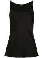 Gloria Coelho Spaghetti Straps Top - Black