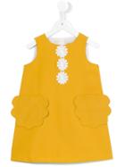 Hucklebones London - Buttercup Shift Dress - Kids - Cotton/polyester - 8 Yrs, Girl's, Yellow/orange