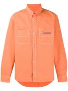 Heron Preston Uniform Button-up Shirt - Orange