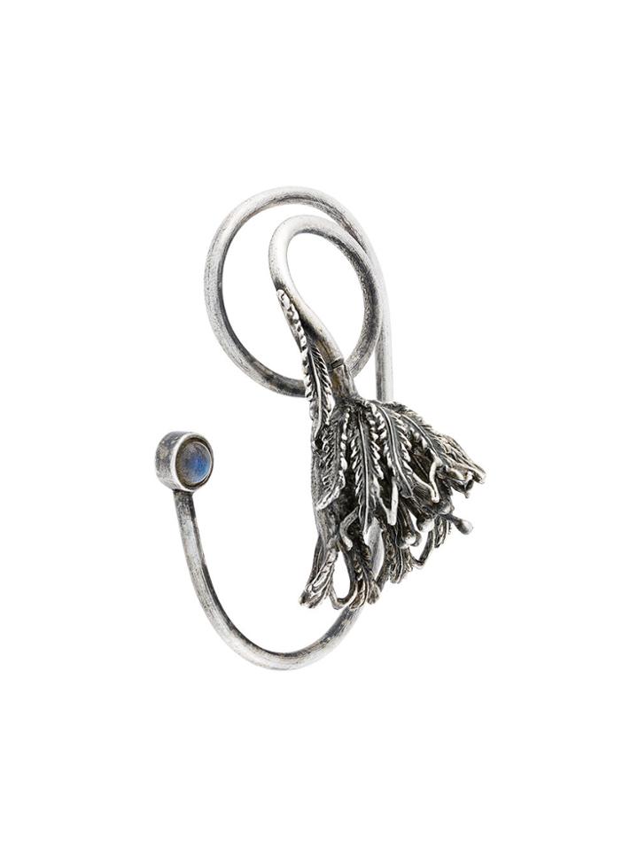 Midgard Paris Thistle Wrap Earrings - Metallic